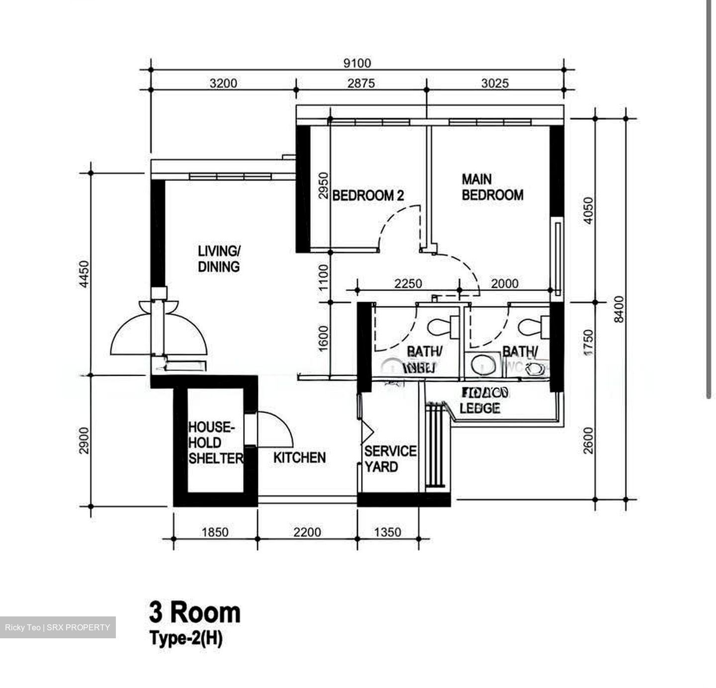 Blk 41A Skyoasis @ Dawson (Queenstown), HDB 3 Rooms #607030701